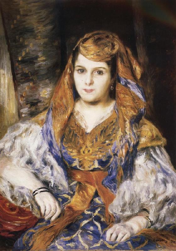 Pierre Renoir Algerian Woman France oil painting art
